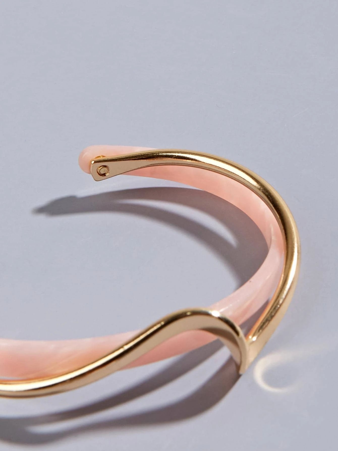 Structured Layered Cuff Bangle: Timeless Elegance