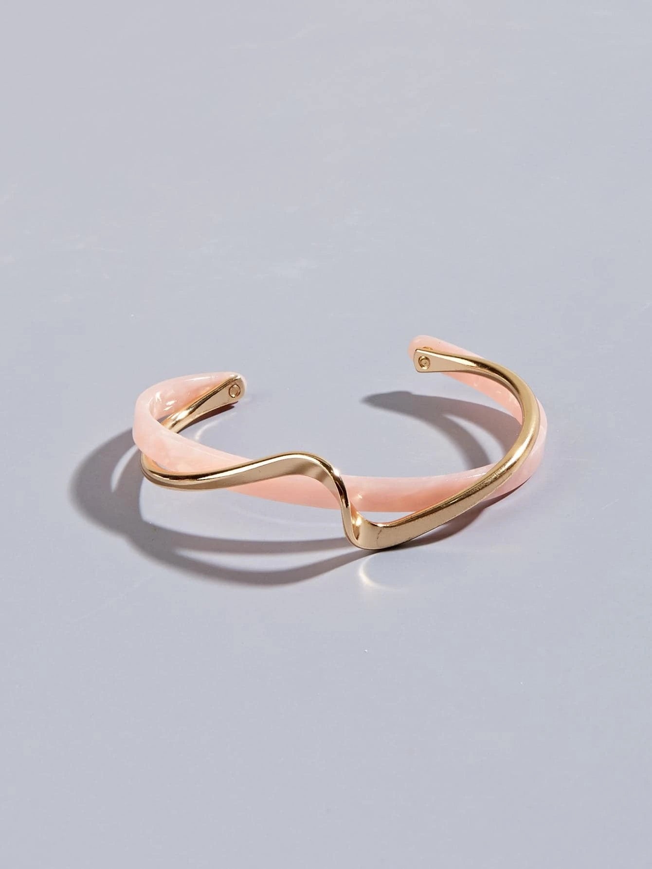 Structured Layered Cuff Bangle: Timeless Elegance