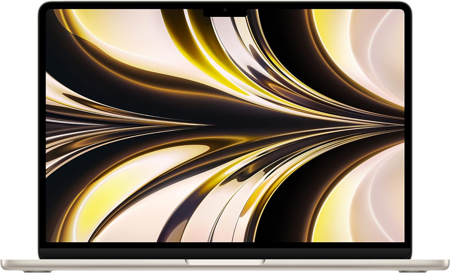 2022 Macbook Air Laptop with M2 Chip: 13.6-Inch Liquid Retina Display, 8GB RAM, 256GB SSD Storage, Backlit Keyboard, 1080P Facetime HD Camera. Works with Iphone and Ipad; Starlight