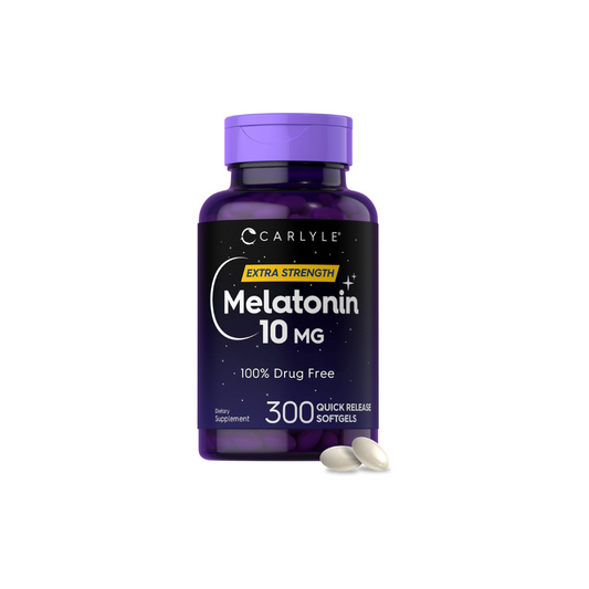 Carlyle | Melatonina 10 mg | 300 Cápsulas Blandas