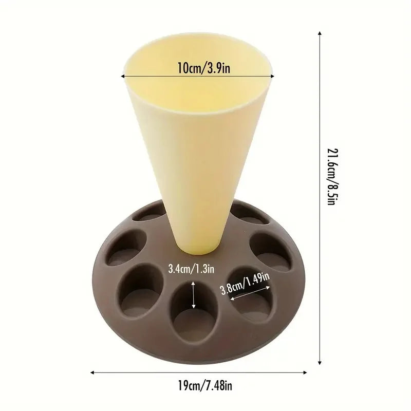 Piping Bag Nozzles Storage Rack